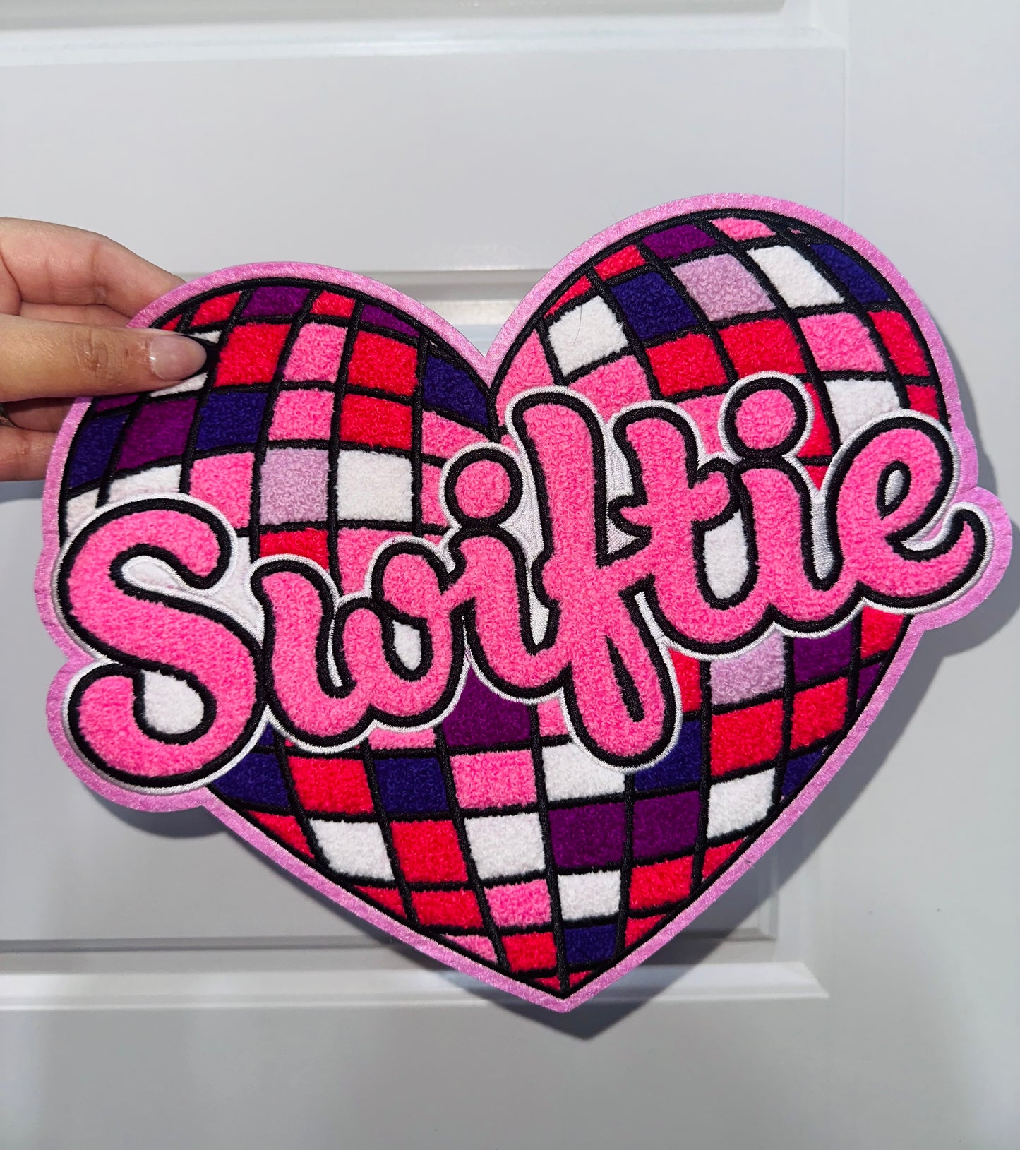 Swiftie Heart Chenille Patch