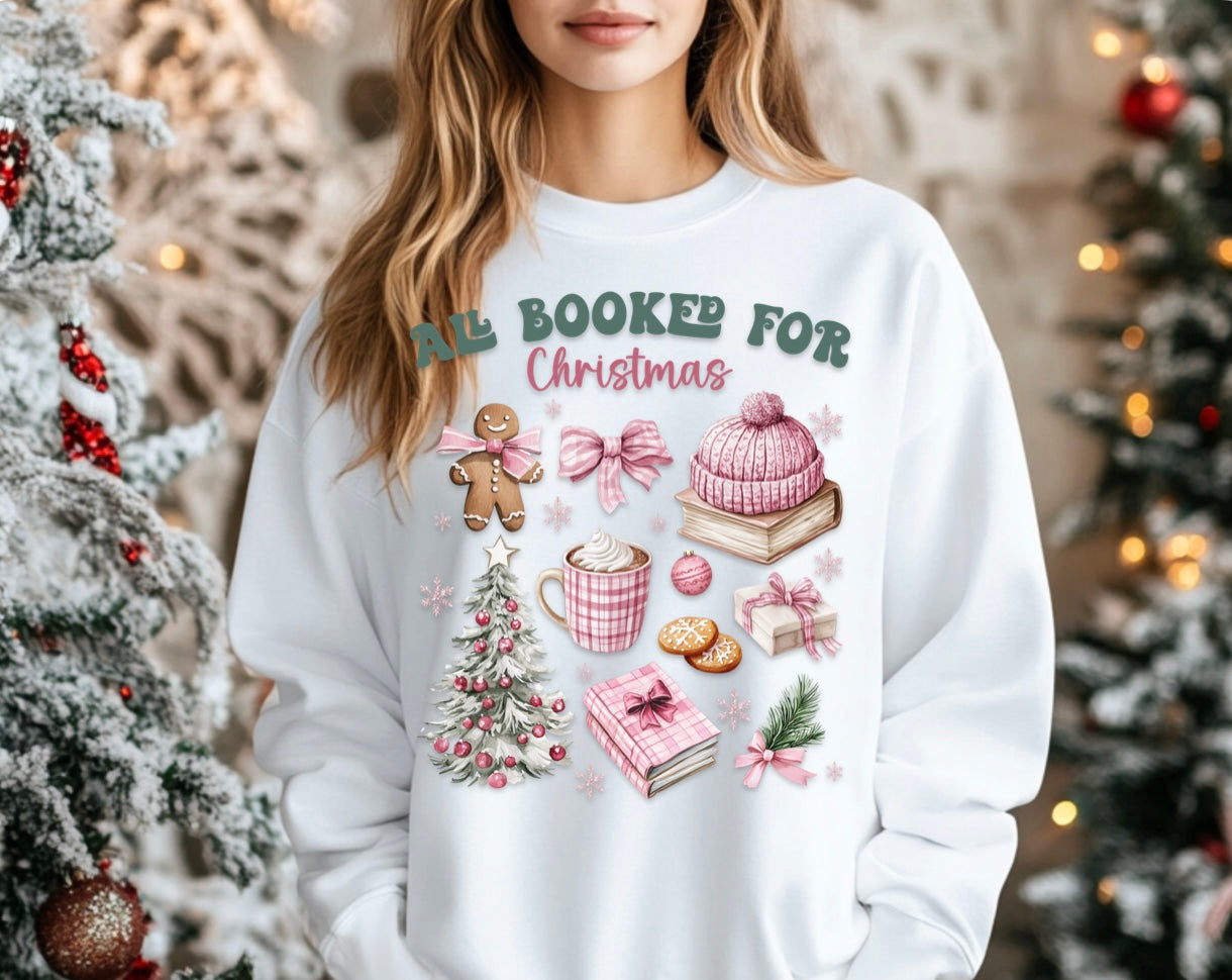 Booked for Xmas Sweatshirt