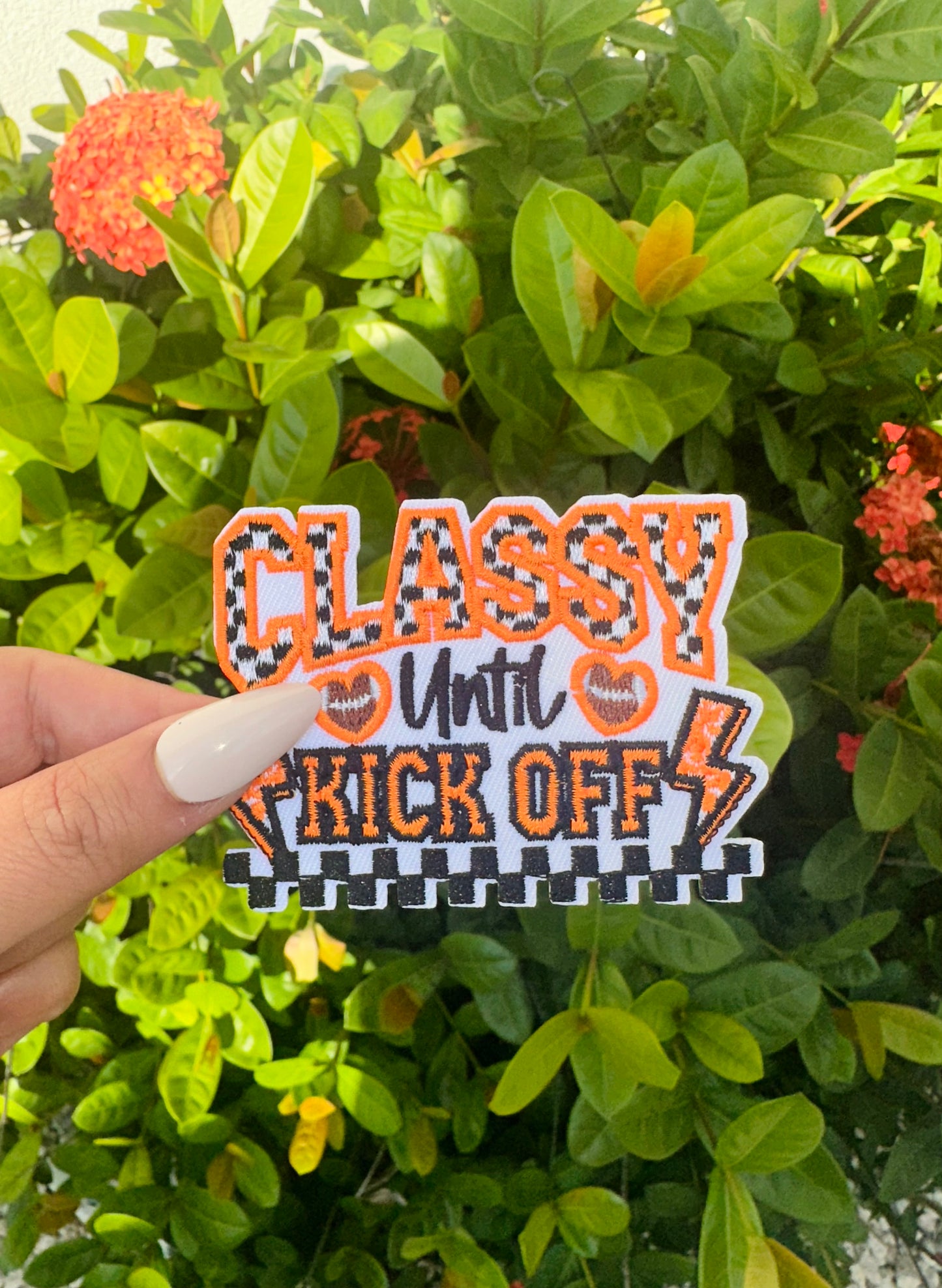 Classy Until Kick Off Patch