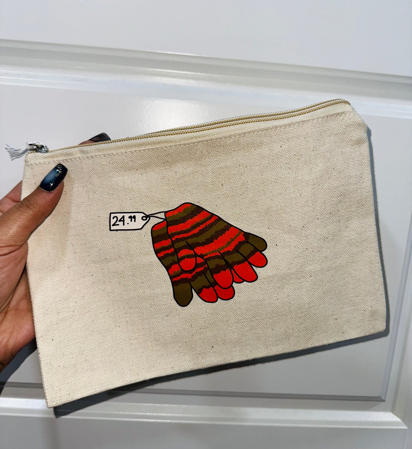 Coraline's Gloves Cosmetic Bag