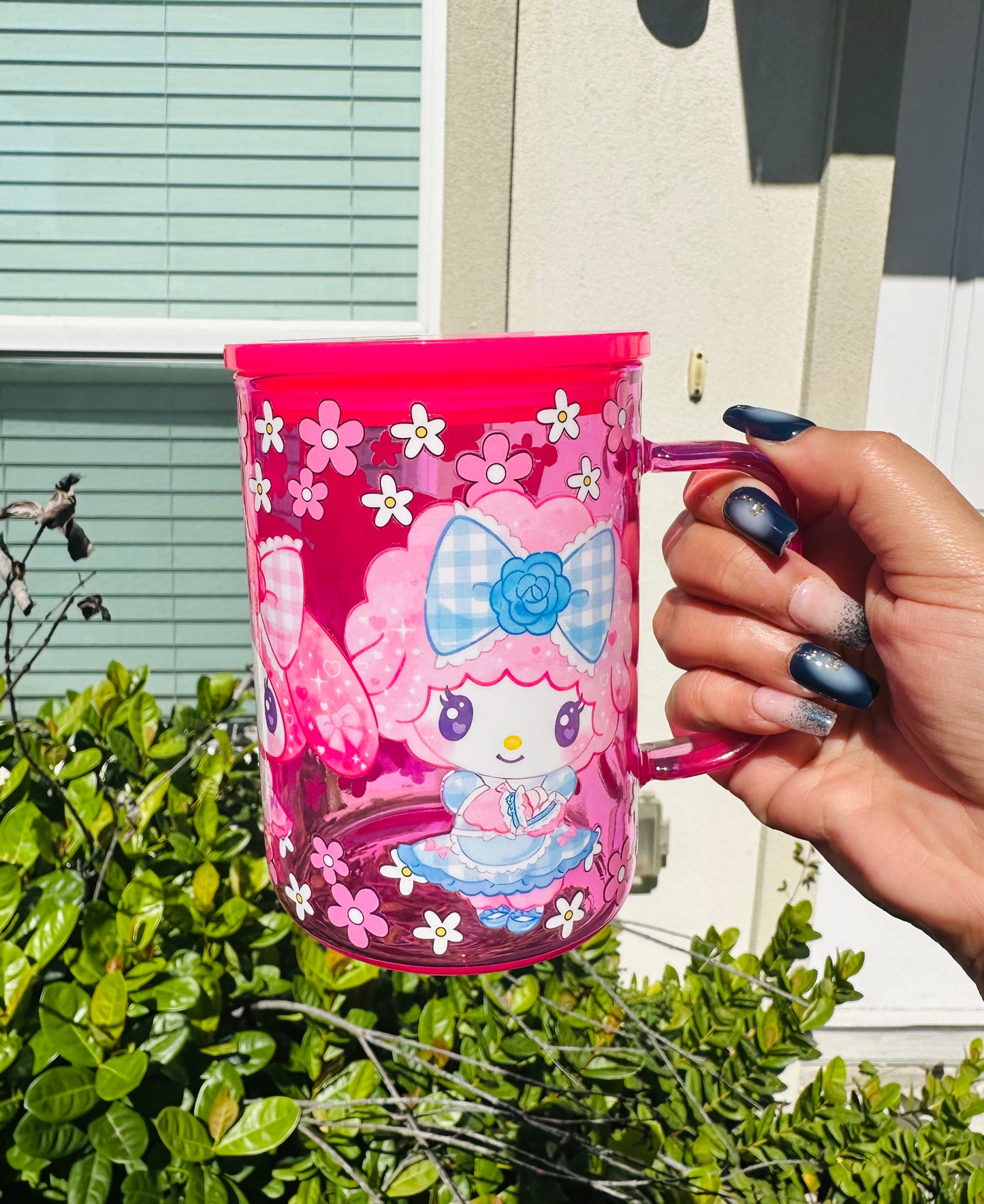Sanrio Friends Glass Mug