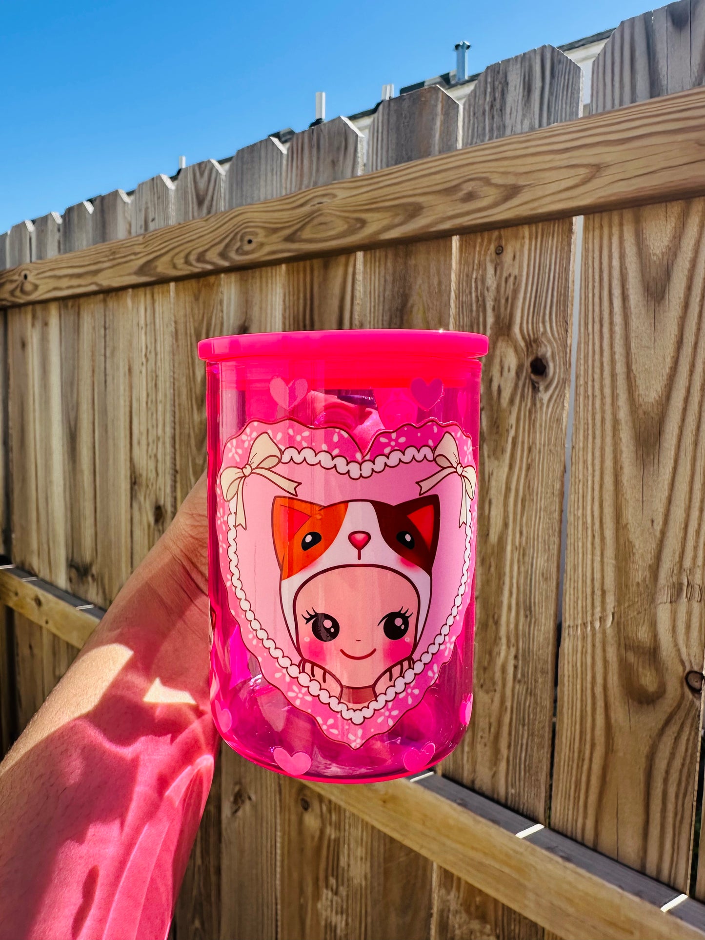 Sonny Angel Cat Glass Mug