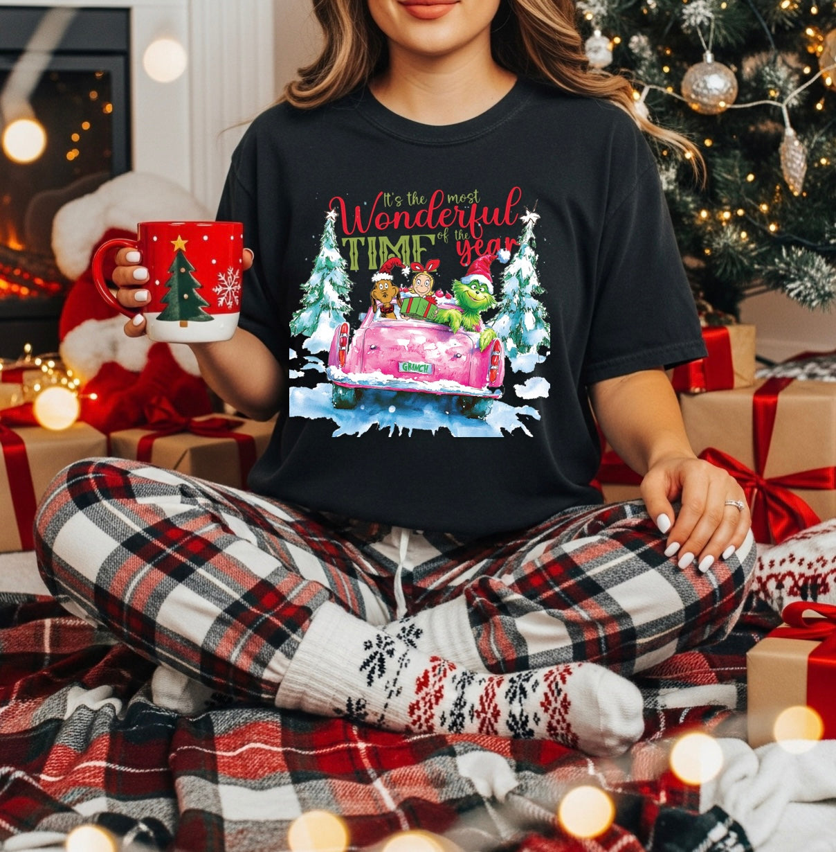 Grinchy Xmas DTF Transfer