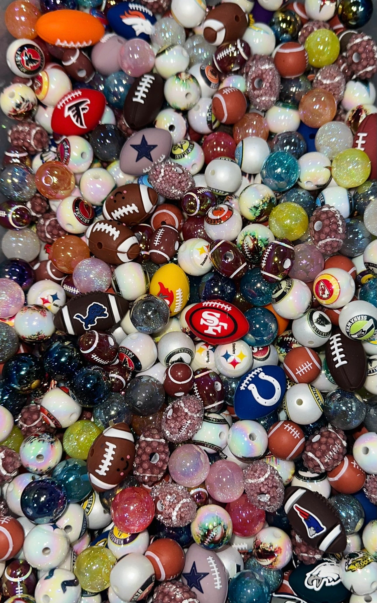 Football Teams Bead Mix