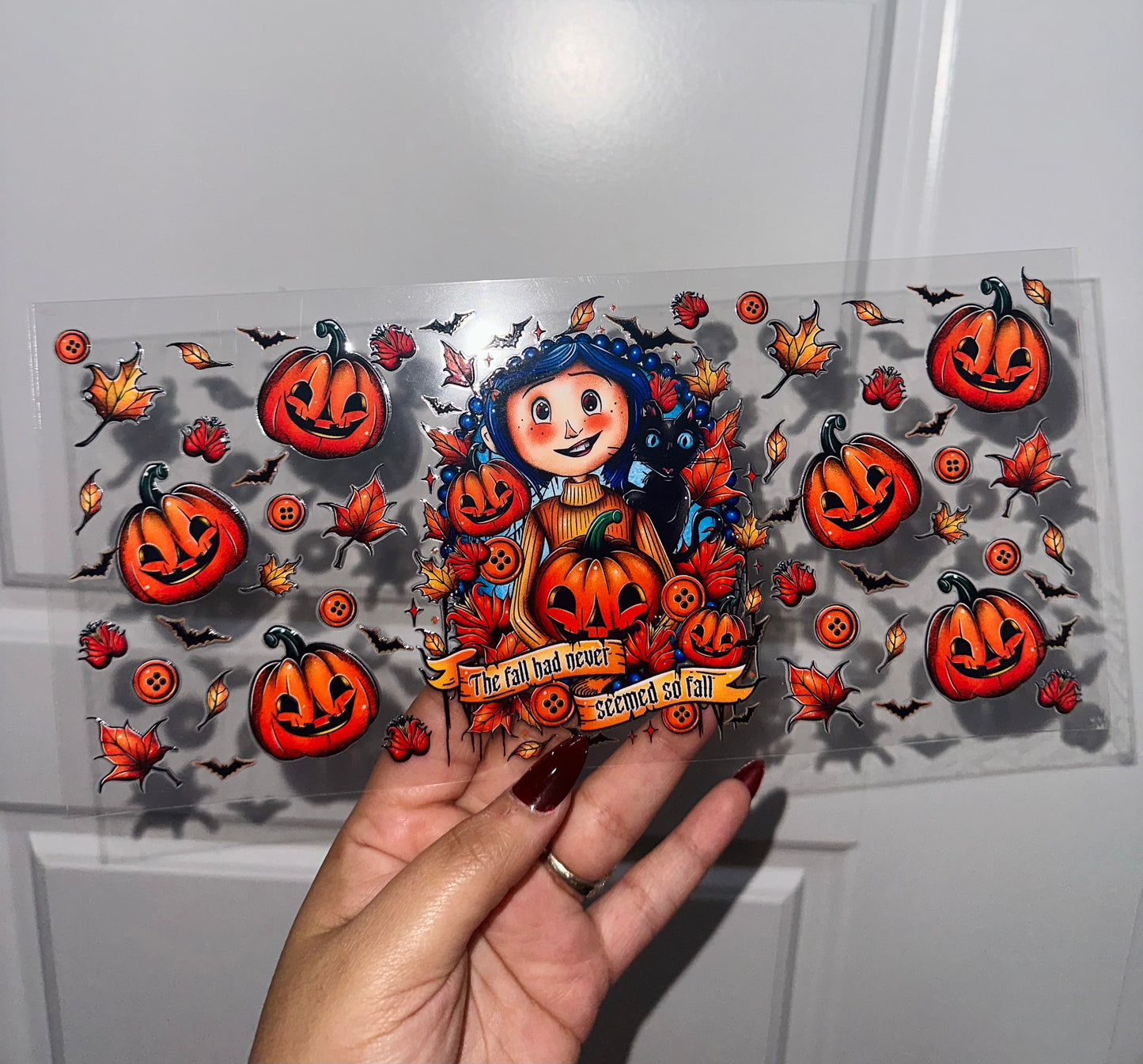 Coraline Fall Uvdtf Wrap