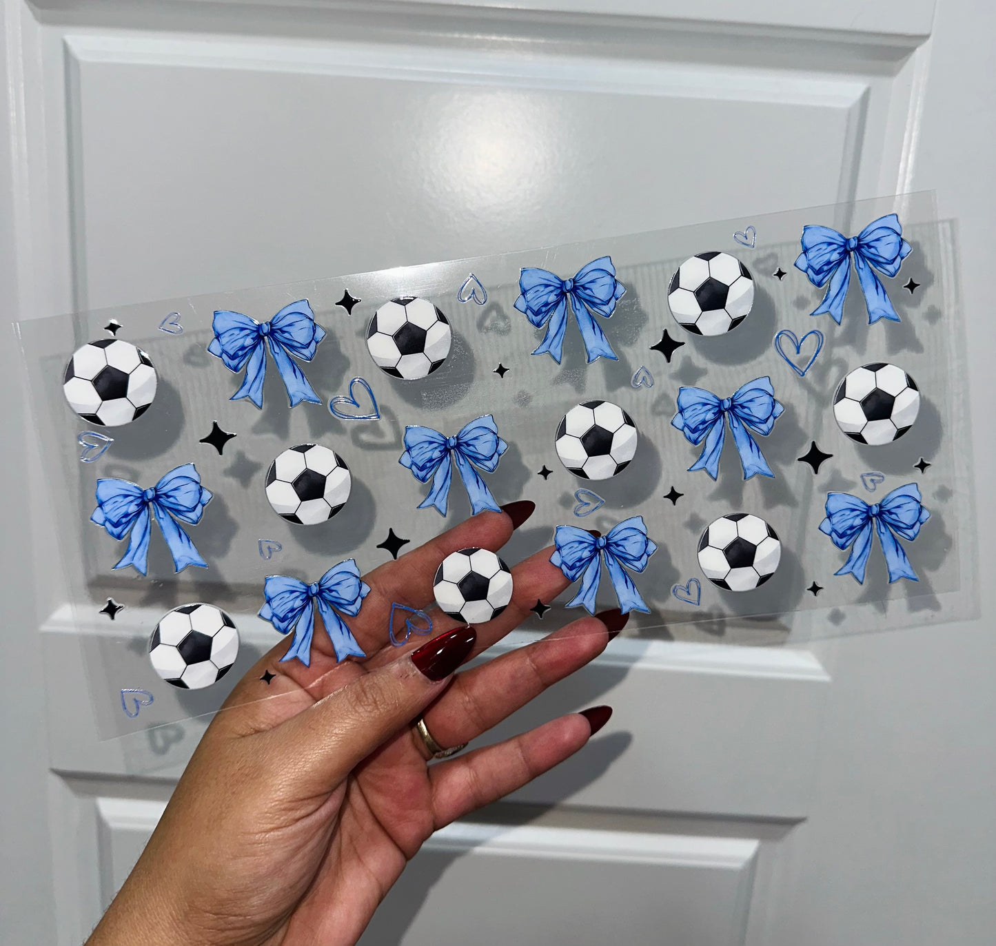 Bows & Goals Uvdtf Wrap