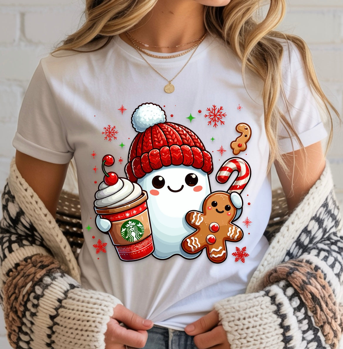 Ghosty Christmas T-Shirt