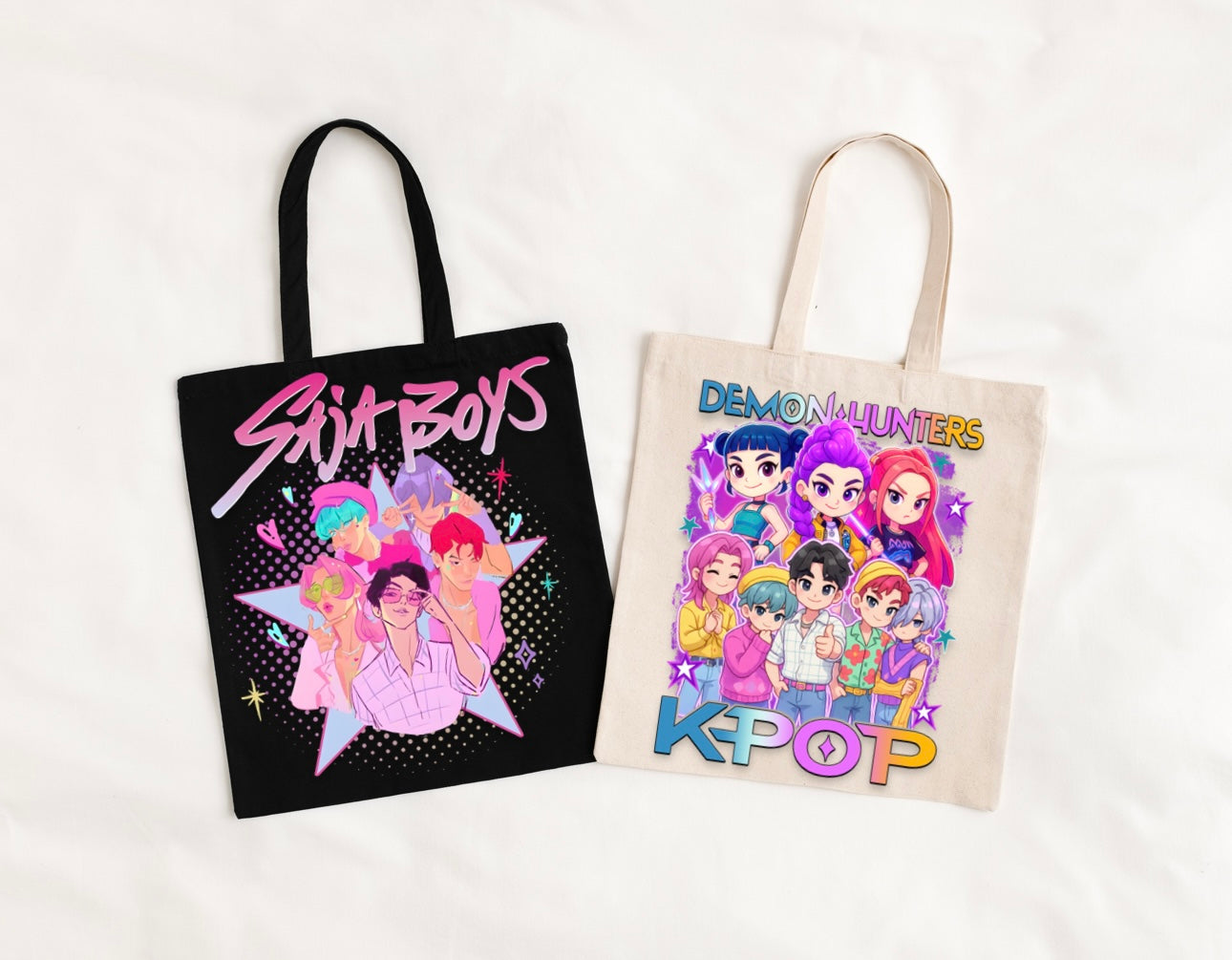 Huntrix Tote Bags
