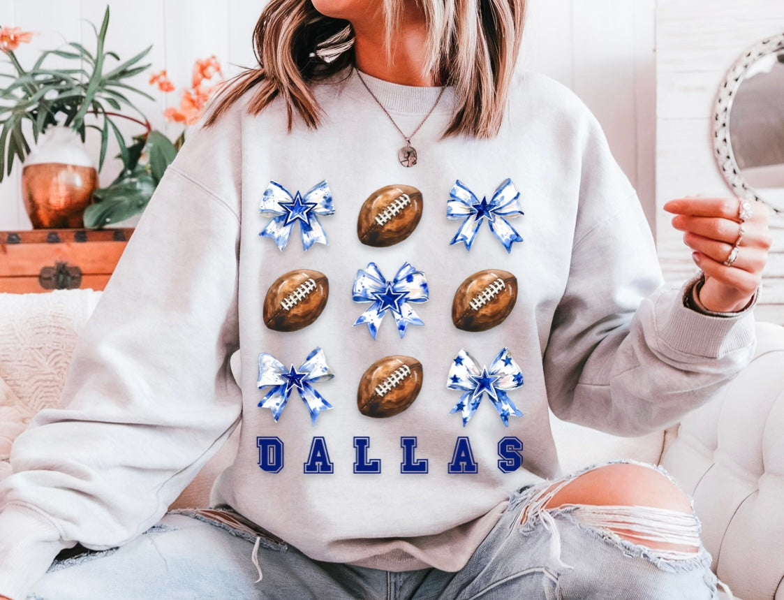 Dallas Cowboys Bows Sweater