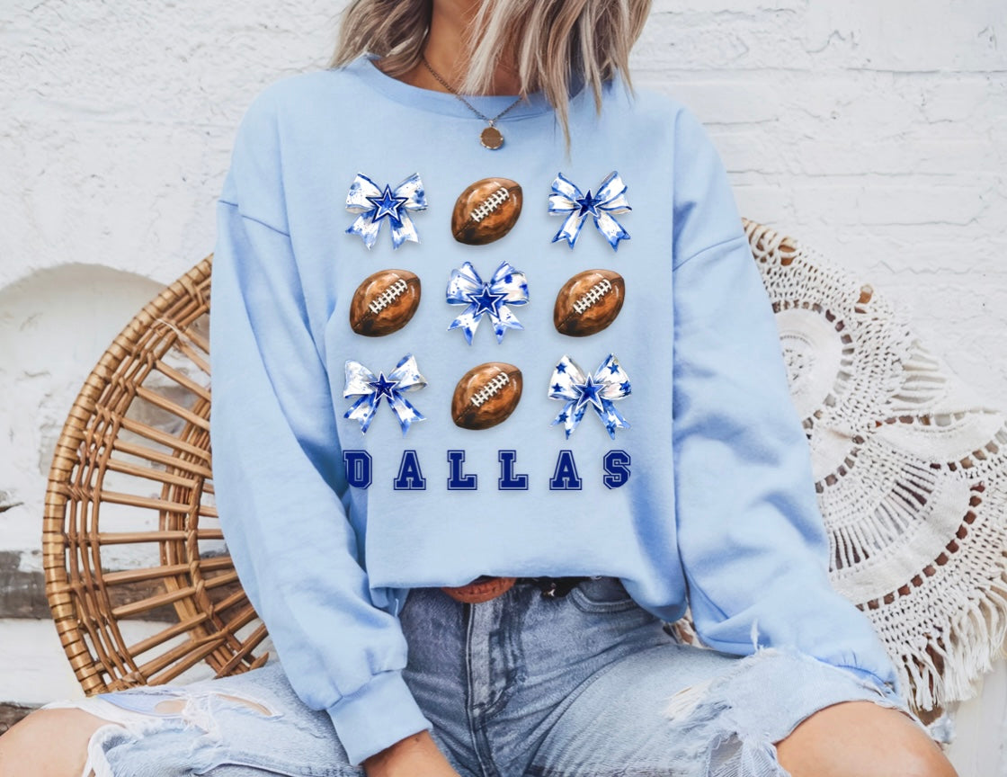 Dallas Cowboys Bows Sweater