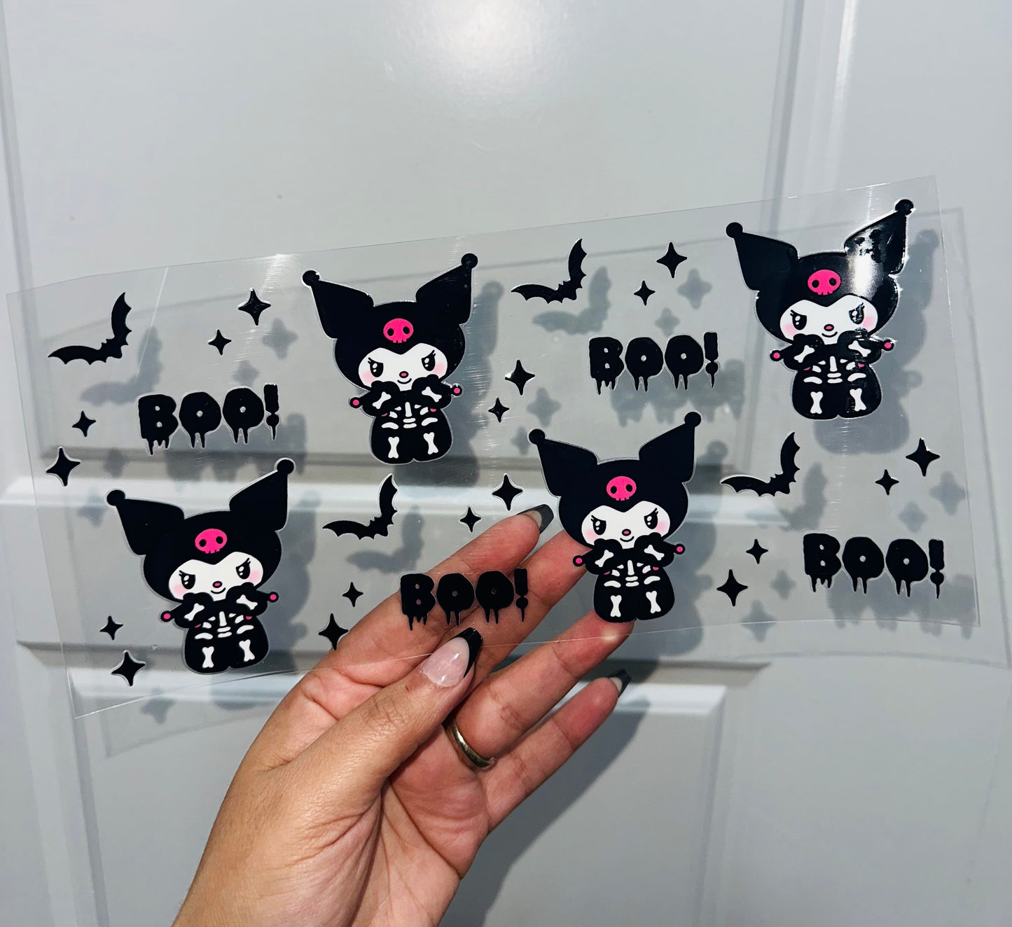 Kuromi Boo Uvdtf Wrap