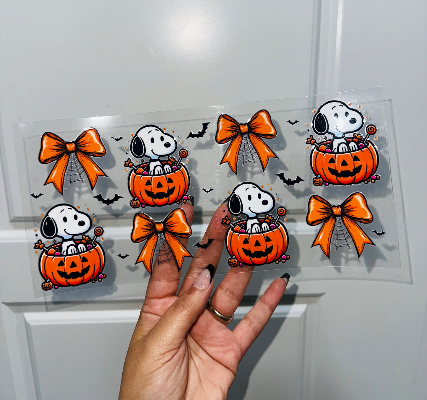 Snoopy Halloween Uvdtf Wrap