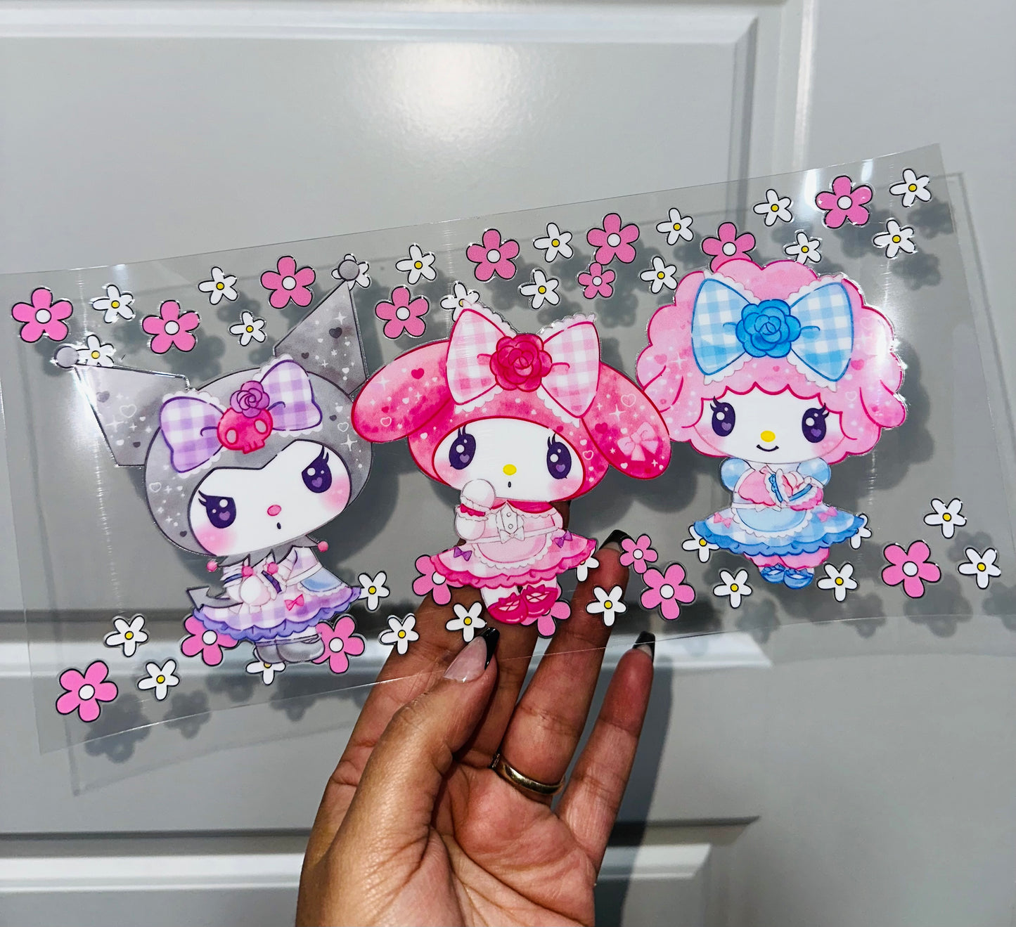 Sanrio Girls Uvdtf Wrap