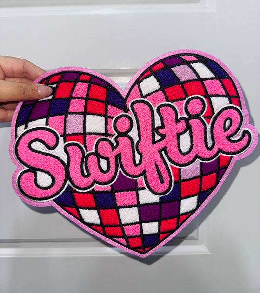Swiftie Heart Chenille Patch