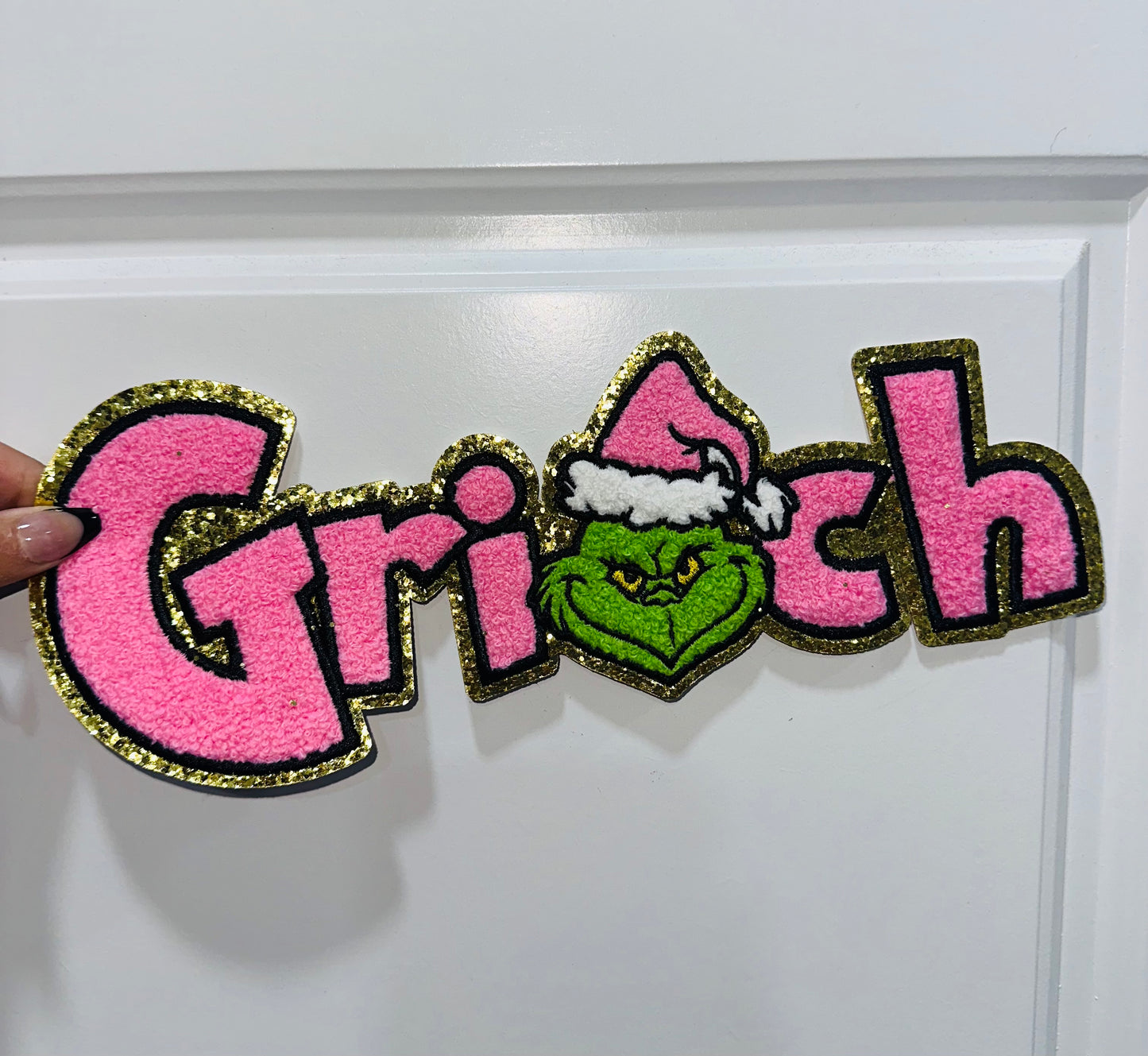 Feeling Grinchy Chenille Patch