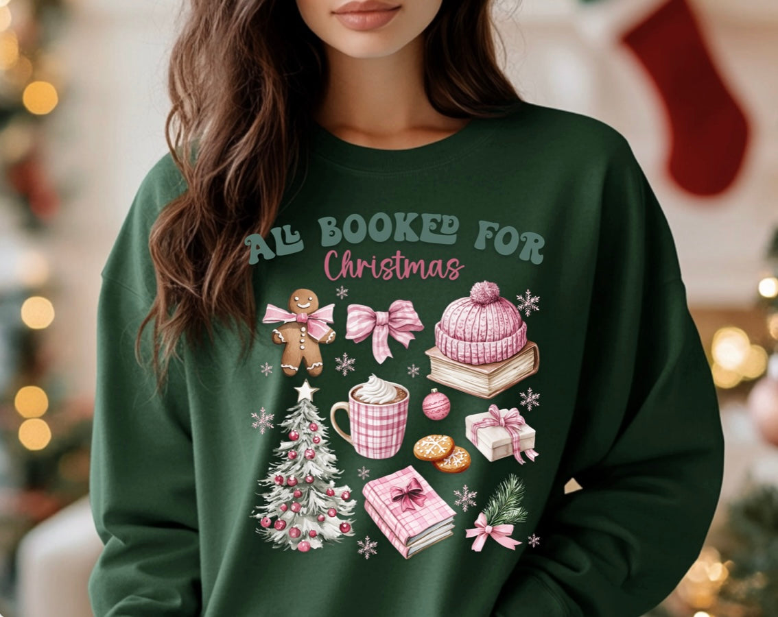 Booked for Xmas Sweatshirt