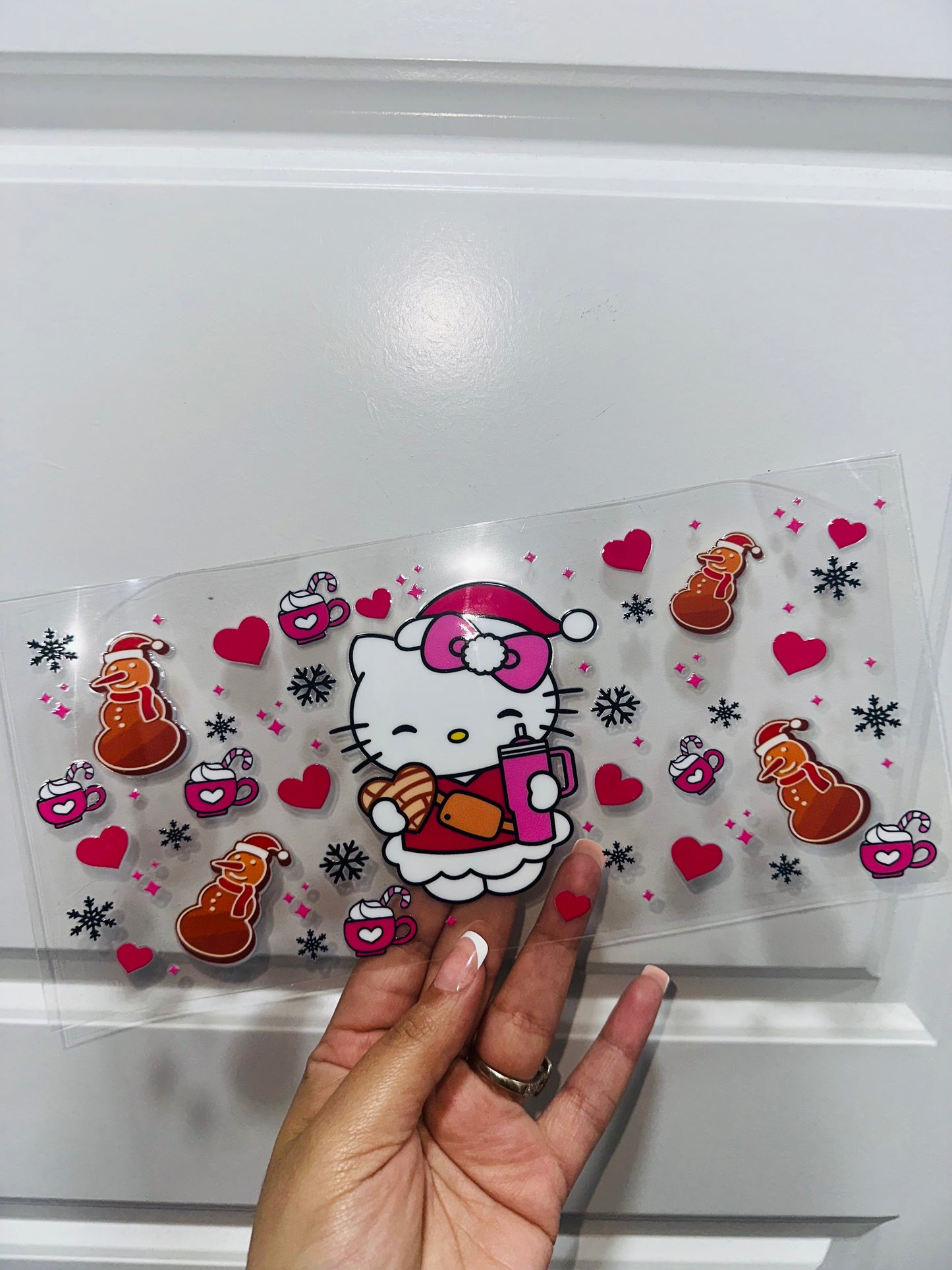 Hot Pink Xmas HK Wrap