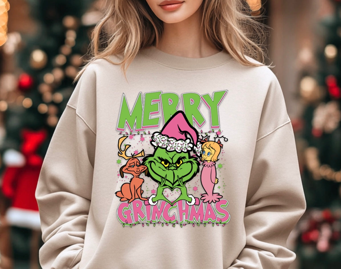 Merry Grinchmas Sweatshirt