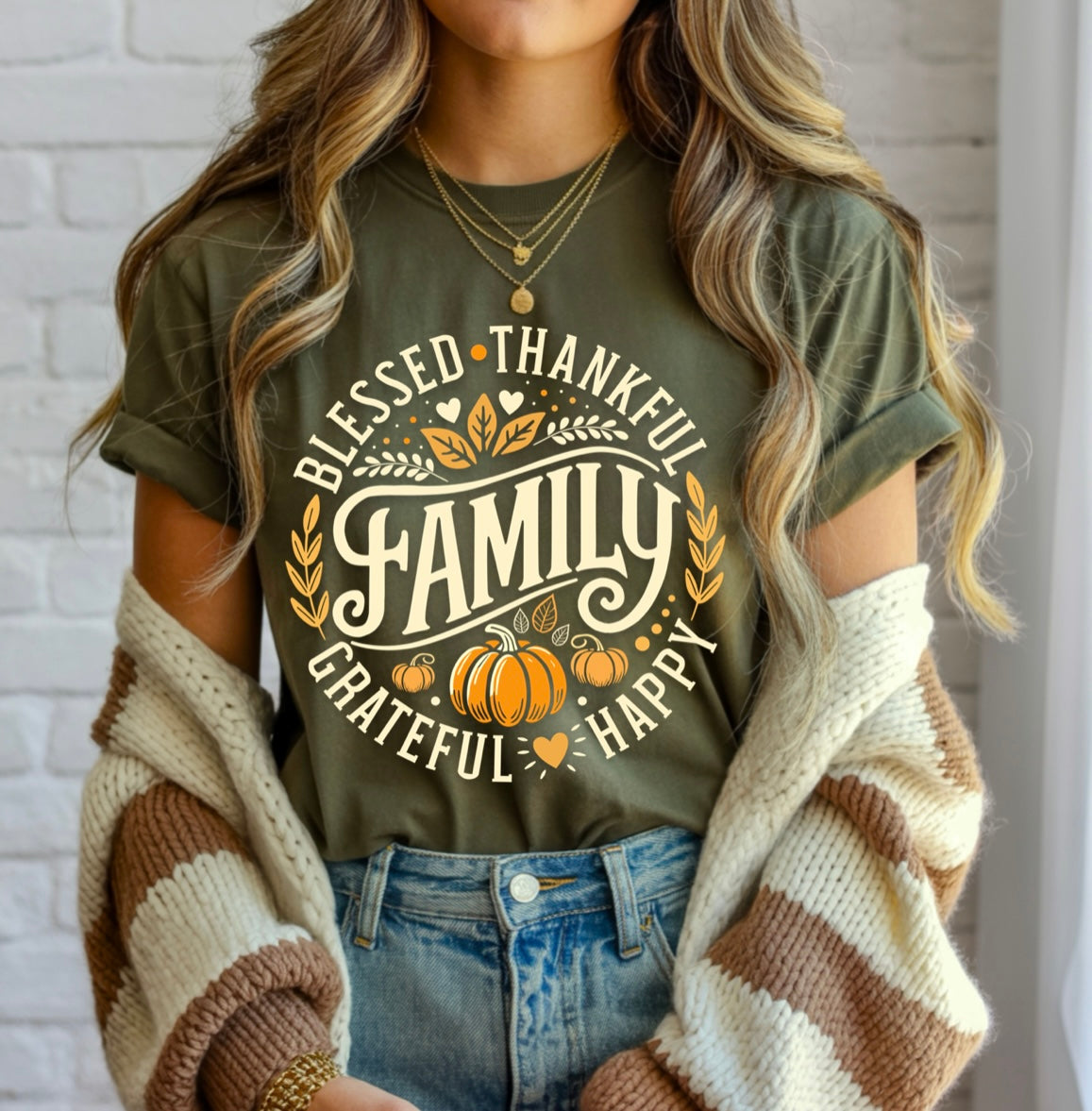 Thankful Family T-shirt