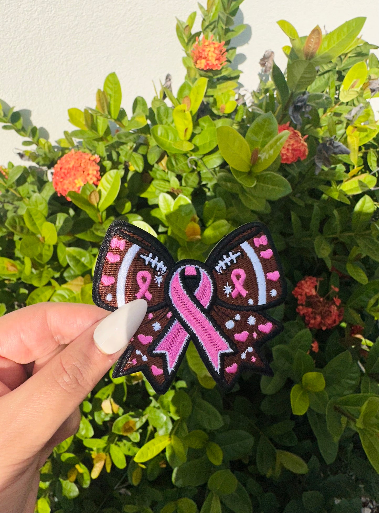 Awareness Football Bow