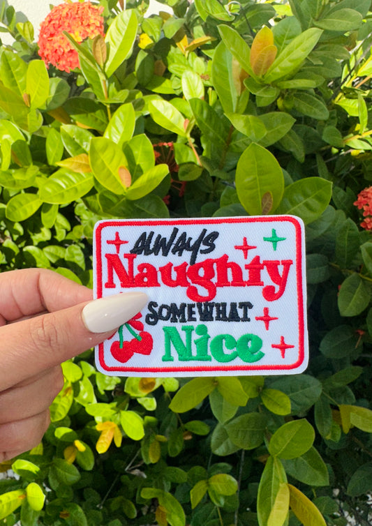 Naughty Nice Patch