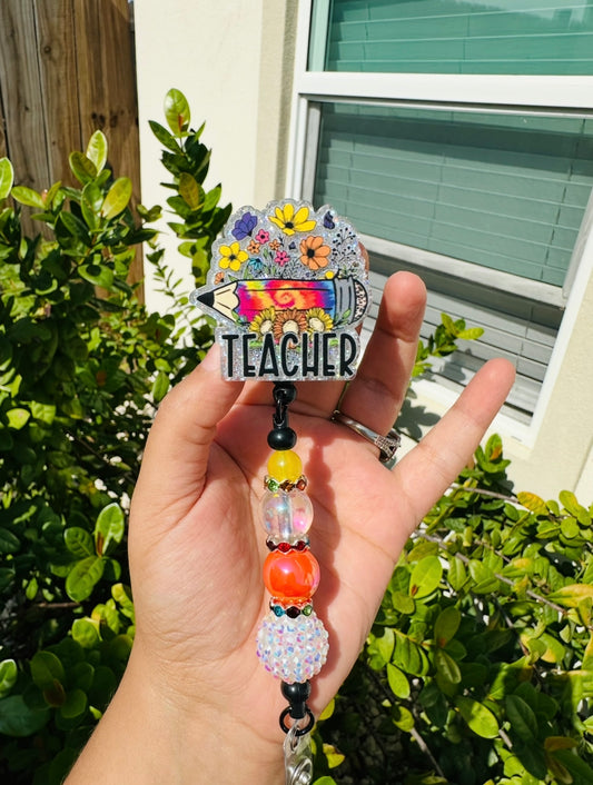 Teacher Badge Reel