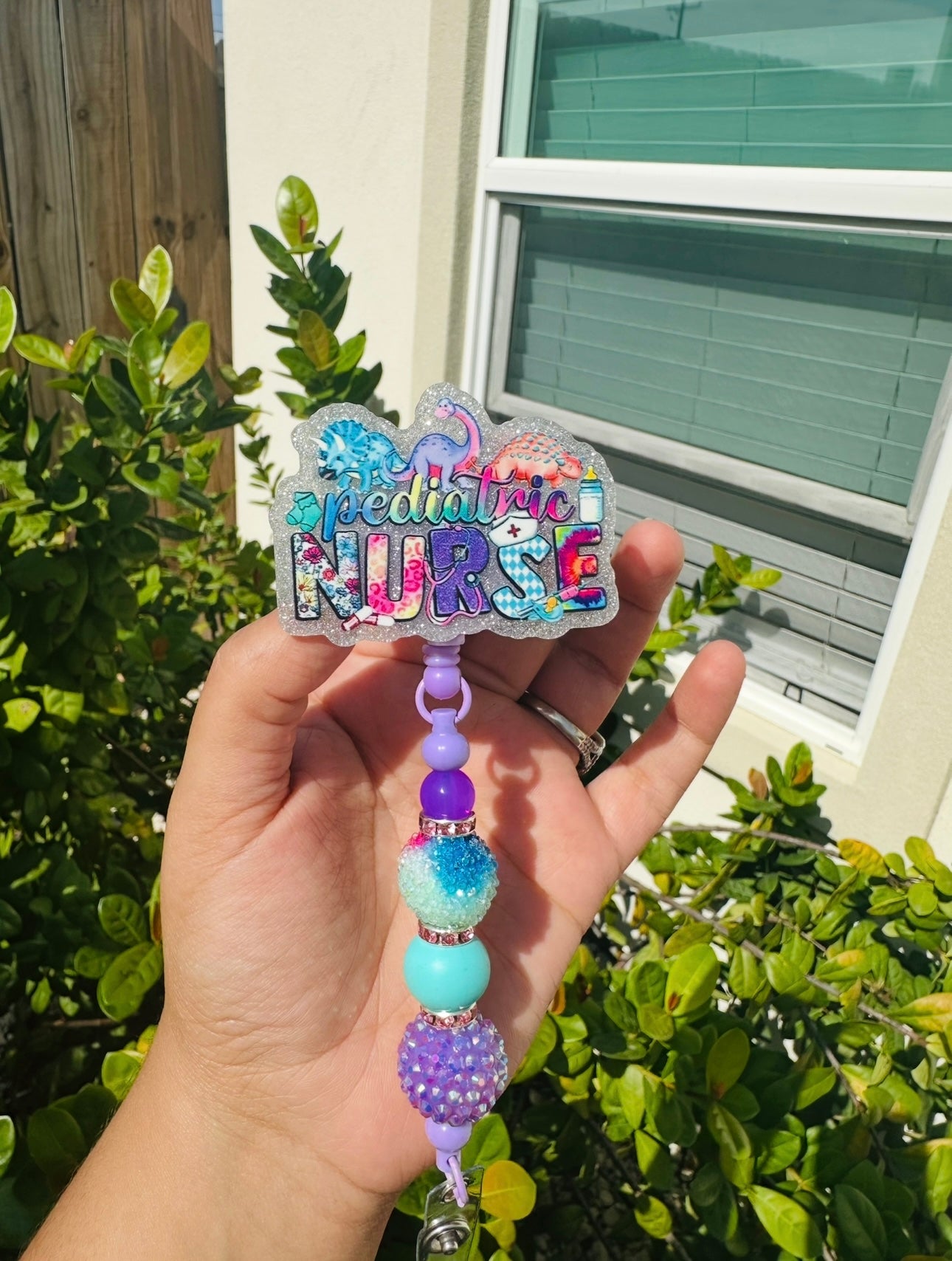 Pediatric Nurse Badge Reel