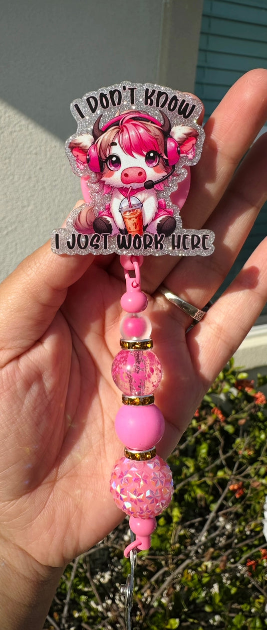 IDK I just Work Here Badge Reel