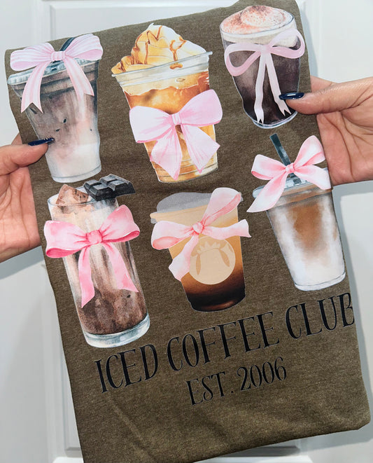 Iced Coffee Club T-shirt