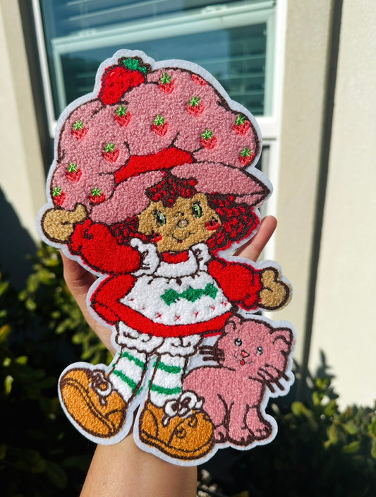 Strawberry Shortcake Chenille Patch