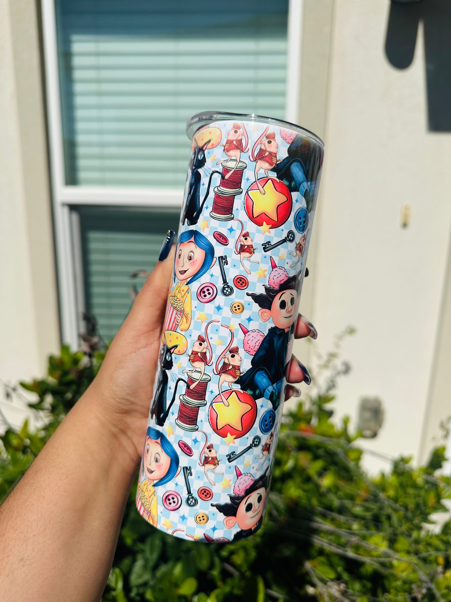 Coraline & Wybie 24oz Tumbler