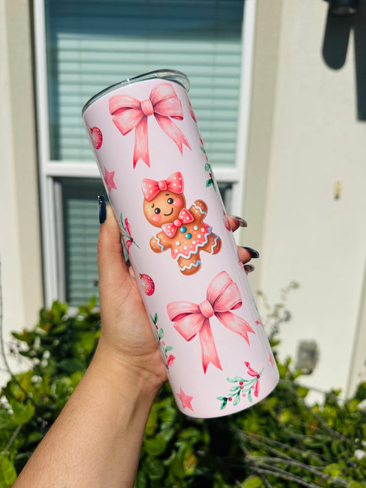 Gingerbread 24oz Tumbler