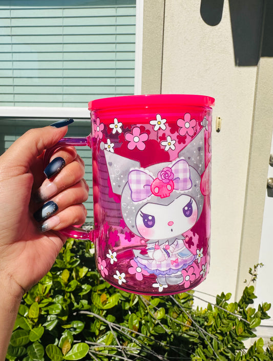 Sanrio Friends Glass Mug