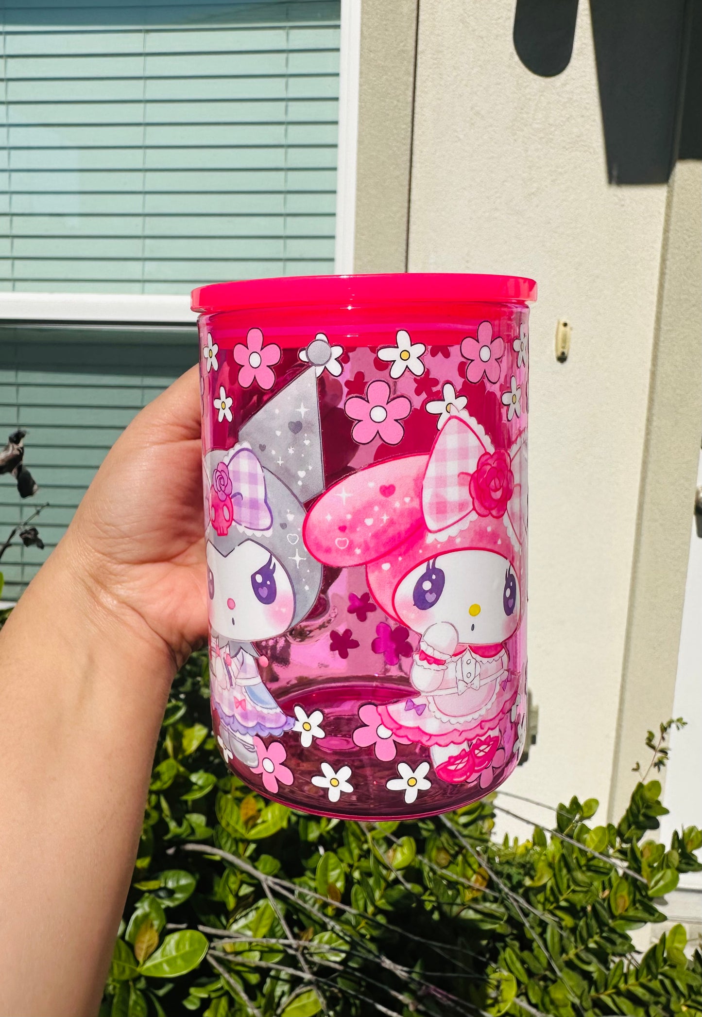 Sanrio Friends Glass Mug