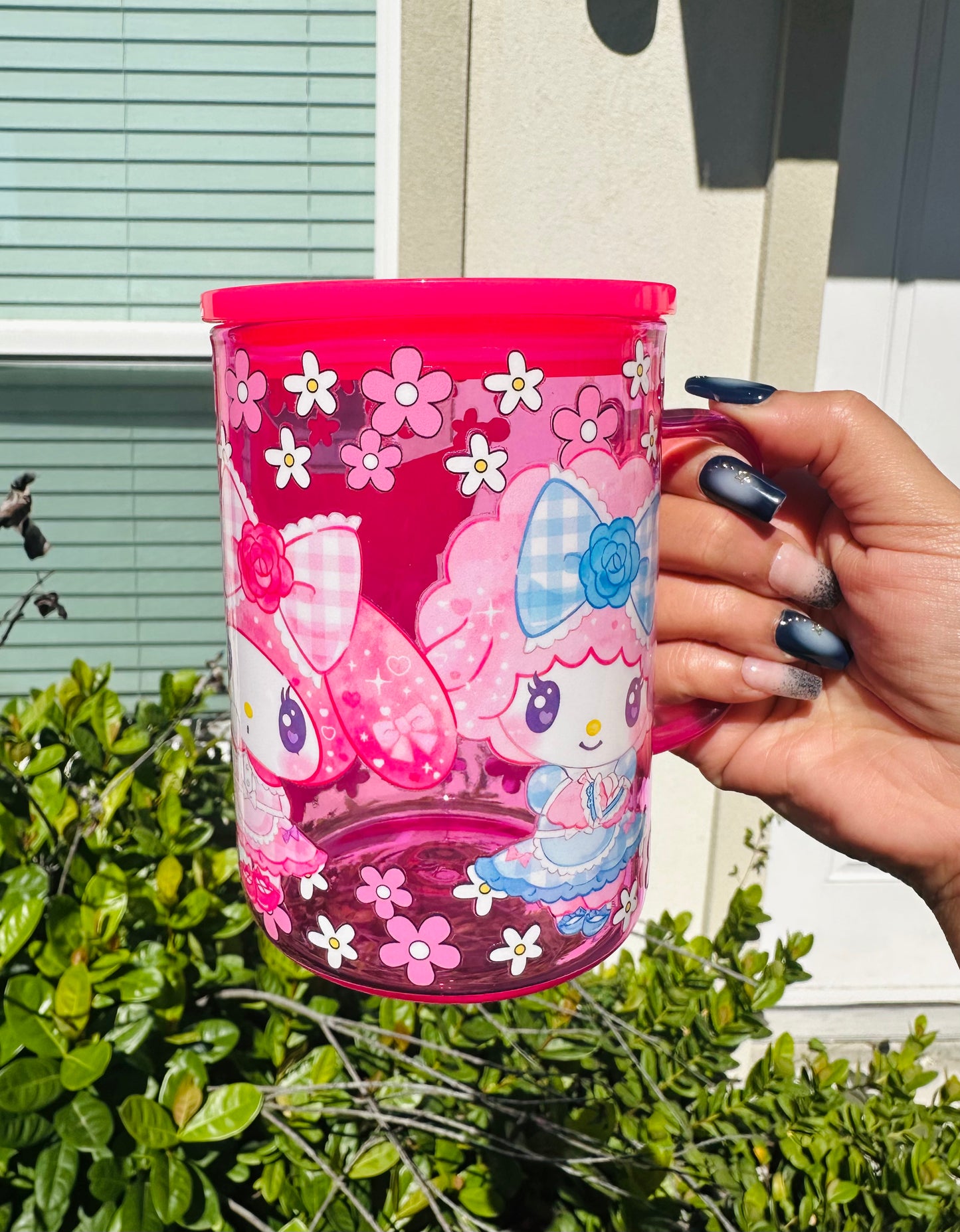 Sanrio Friends Glass Mug