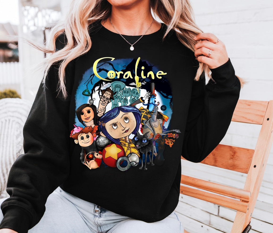 Coraline DTF Transfer