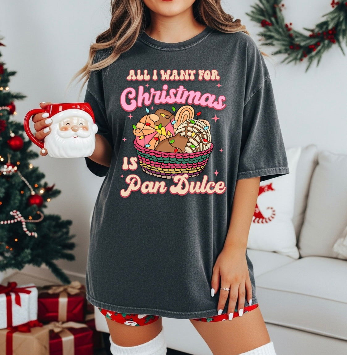 Christmas Pan Dulce DTF Transfer