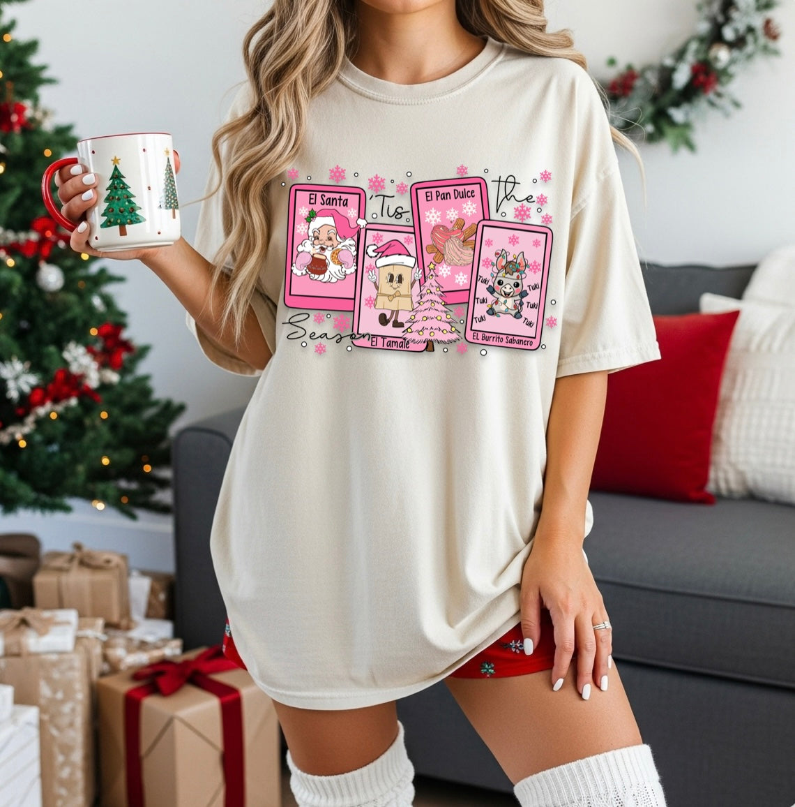 Xmas Loteria DTF Transfer