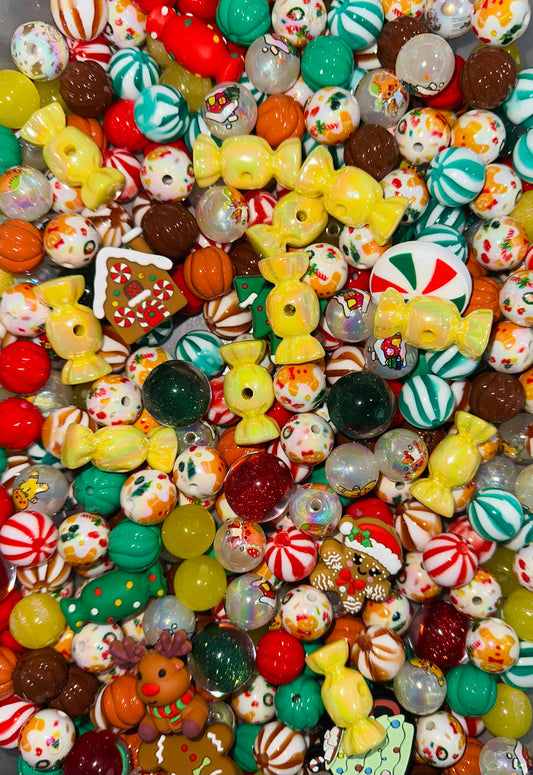 Gingerbread Lane Bead Mix