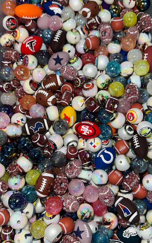 Football Teams Bead Mix