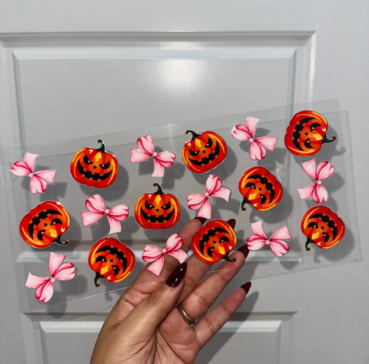 Bows & Jack O’Lanterns Uvdtf Wrap