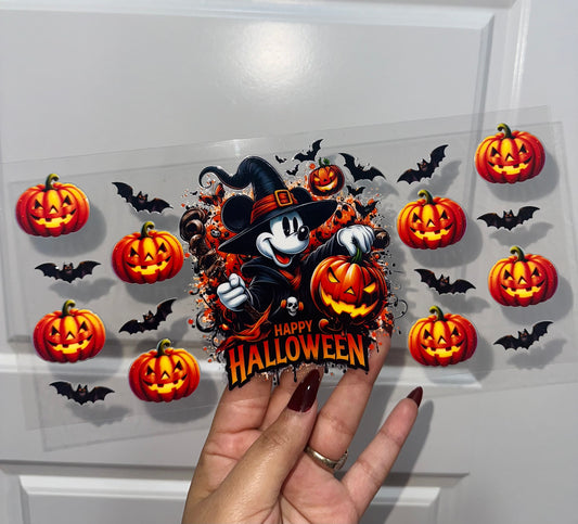 Mickey Pumpkins UVDTF Wrap