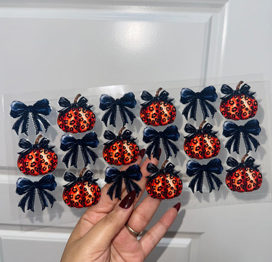 Cheetah Pumpkins Uvdtf Wrap