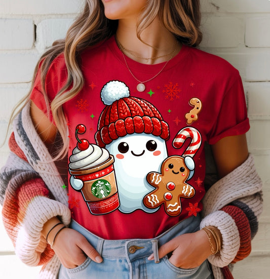 Ghosty Christmas T-Shirt