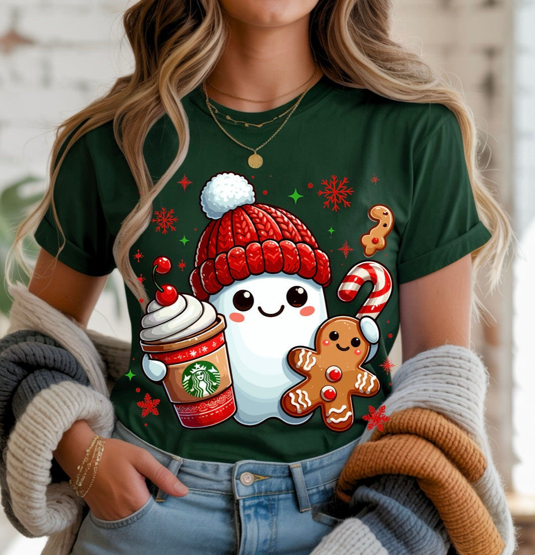 Ghosty Christmas T-Shirt