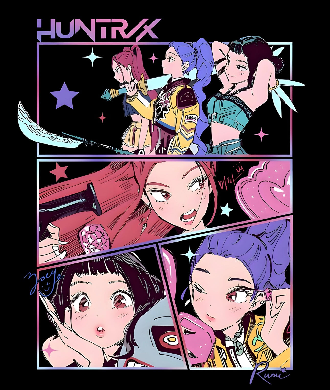Huntrix Tote Bags
