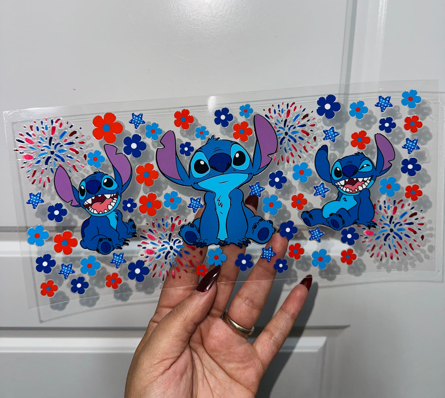 Stitch Flowers Uvdtf Wrap