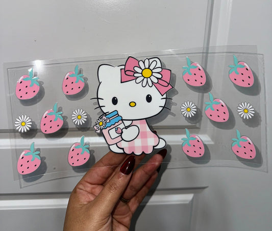 Strawberry HK Uvdtf Wrap