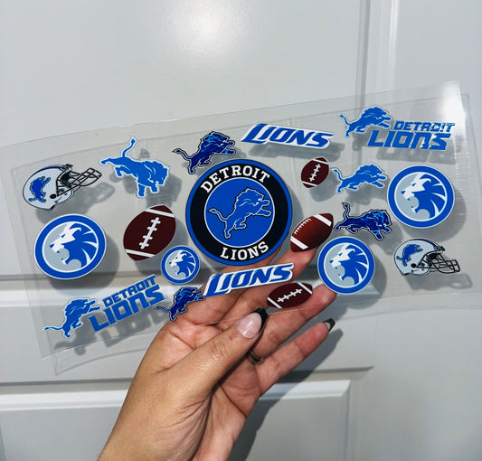 Detroit Lions Uvdtf Wrap