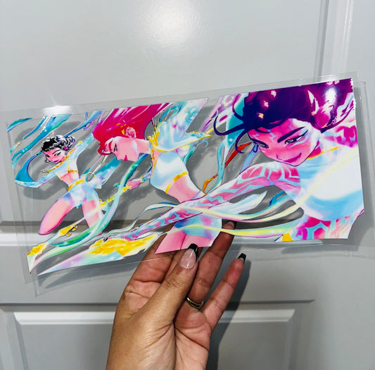 Kpop Huntrix Uvdtf Wrap